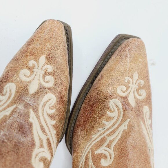 Corral Women's Brown R1974 Honey Cortez Embroidered Cowboy Western Boot Size 8.5 - Picture 3 of 8
